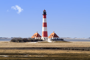 Sticker - Westerhever Leuchtturm