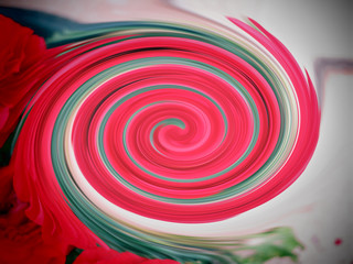 Colorful spiral background image