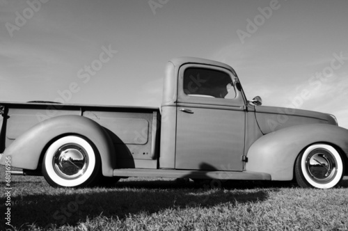 Naklejka na szybę Vintage Oldtimer Classic LKW Transporter