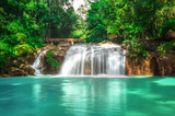 Fototapeta Krajobraz - Waterfall at Mae Sa waterfall national park in Mar Rim, Chiang M