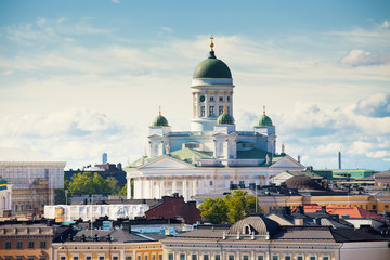 Canvas Print - Helsinki cathedral