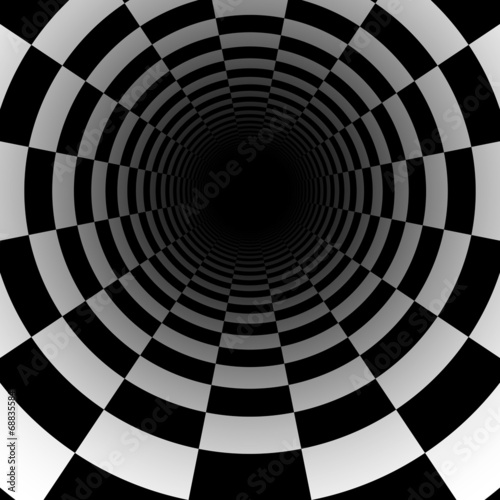 Naklejki tunel  streszczenie-tlo-tunelu-szachy-z-moca-perspektywy