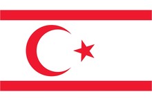 Illustration Of The Flag Of Northern Cyprus