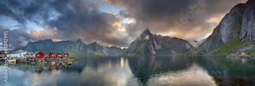 Fotografija  Lofoten Islands Panorama.