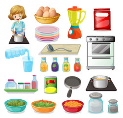 Poster - Food and kitchenware