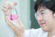 © Prasit Rodphan - Asian scientific researcher look happy the result of the experim