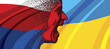 Angry face of Russia to Ukraine