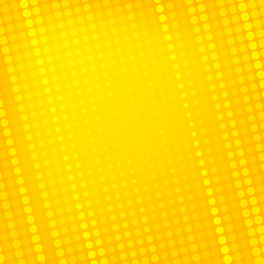 Poster - Abstract dotted yellow background
