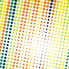 Poster - Abstract dotted colorful background