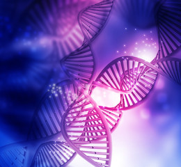 Wall Mural - DNA structure ..
