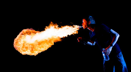 Amazing Fire-breathing