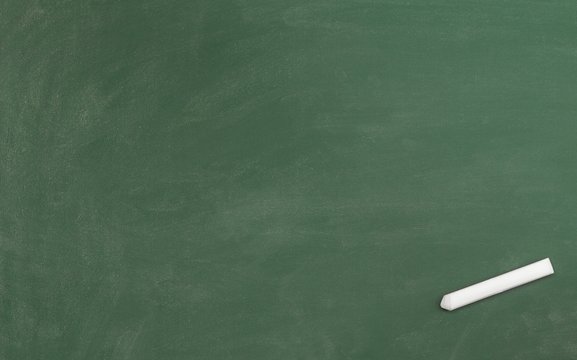 green chalkboard