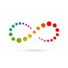 Infinity Loop Logo Icon Design Template