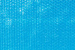 blue background from Bubble wrap