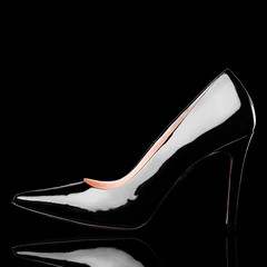 female high heel shoe