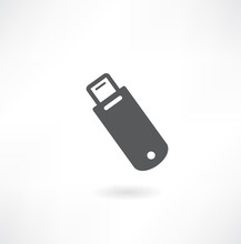 Vector Usb Flash Drive Icon