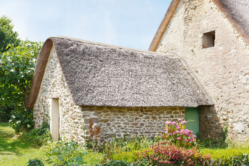 Wall Mural - old breton country house