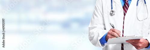Cuadros en Lienzo Hands of medical doctor