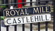 Edimburgh - Royal Mile plate
