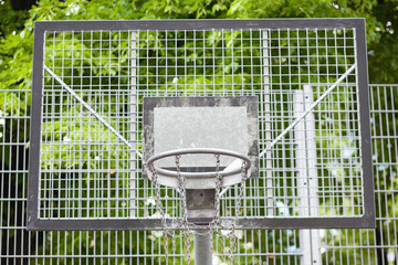 basketball metal ring