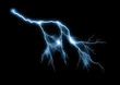 canvas print picture - Lightning bolt