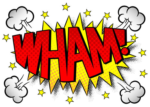 Comic-Sound-Effekt Wham