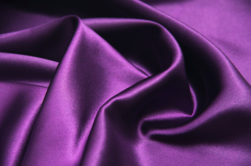 Wall Mural - purple silk fabric