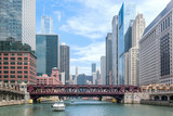 Fototapeta Nowy Jork - Chicago Boat Tour