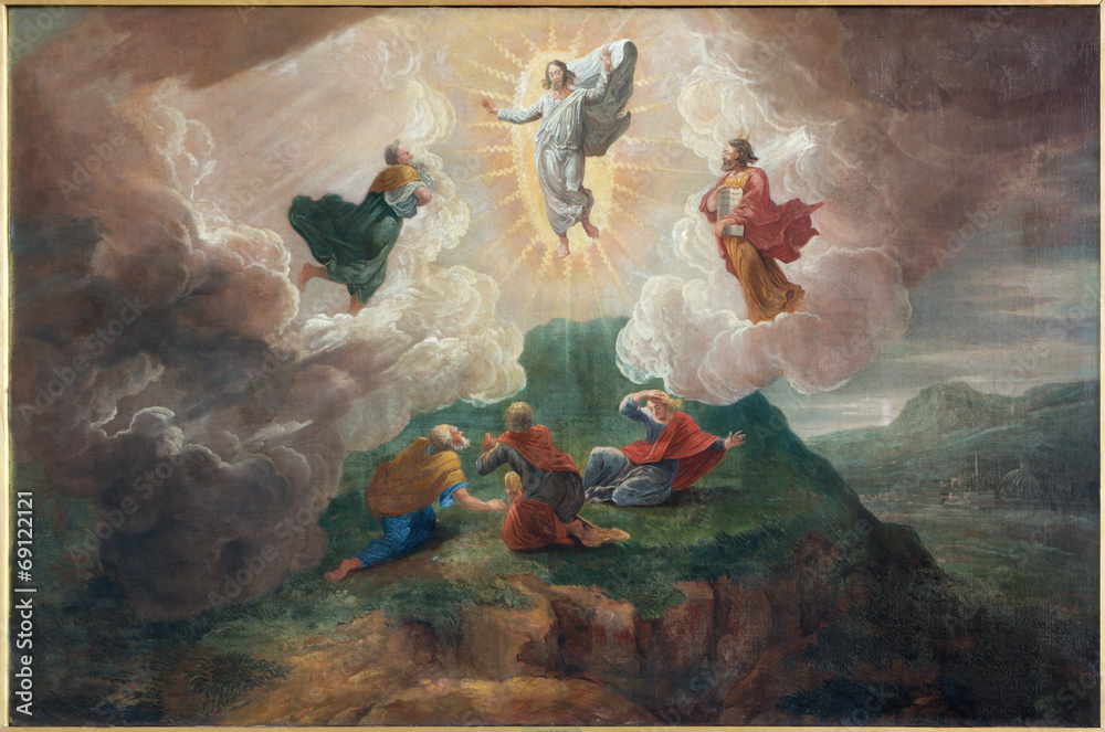 Bruges - The Transfiguration of the Lord in st. Jacobs church - obrazy, fototapety, plakaty 