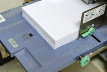Printer Tray With Paper In The Office