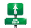 © alexmillos - good humor sign illustration design