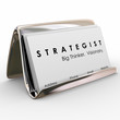 © iQoncept - Strategist Big Thinker Visionary Business Cards Holder