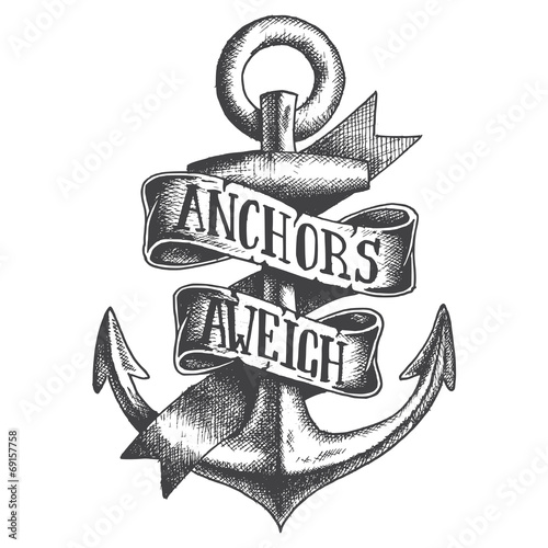 Hand Drawn Anchor