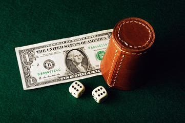 dice cup dollar