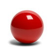 Red Billard Ball