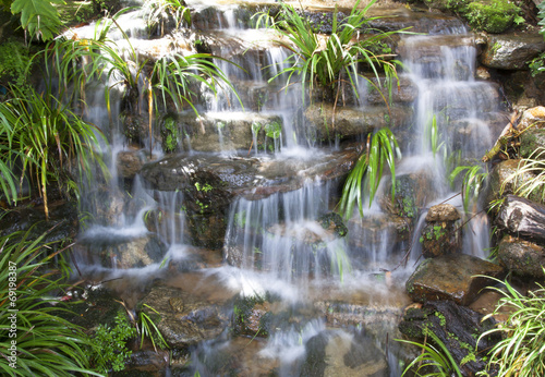 Nowoczesny obraz na płótnie Small waterfall