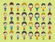 © Vector1st - boy and girl cartoon character set