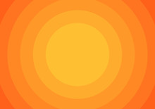 Background With 6 Orange Circles From Light To Dark Orange