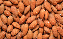 Almonds As Food Background