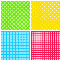 Poster - Abstract dotted colorful background