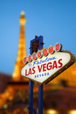 Fototapeta Las - Welcome To Las Vegas Sign