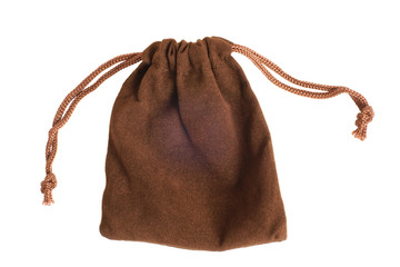 Wall Mural - Brown pouch