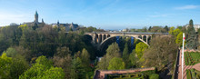 Pont Adolphe Bridge In Luxembourg City