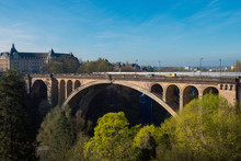 Pont Adolphe Bridge In Luxembourg City
