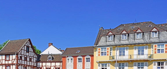 Canvas Print - EUSKIRCHEN ( bei Bonn ) - Altstadtpanorama