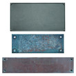 Metal plates isolated