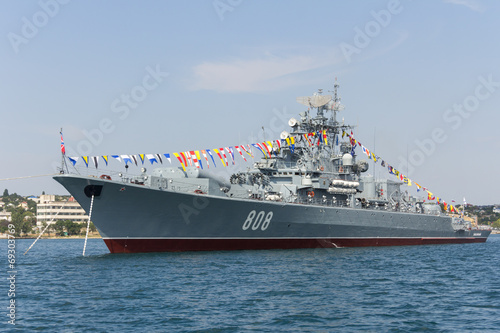Fotografía Sevastopol, the Navy holiday, flagship, flagman