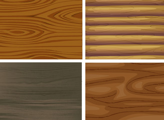 Sticker - wooden texture