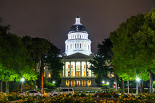 California State Capitol Building In Sacramento