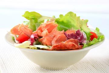 Poster - Salmon salad